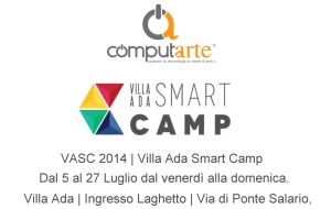 Invito ComputArte - Villa Ada Smart Camp 2014