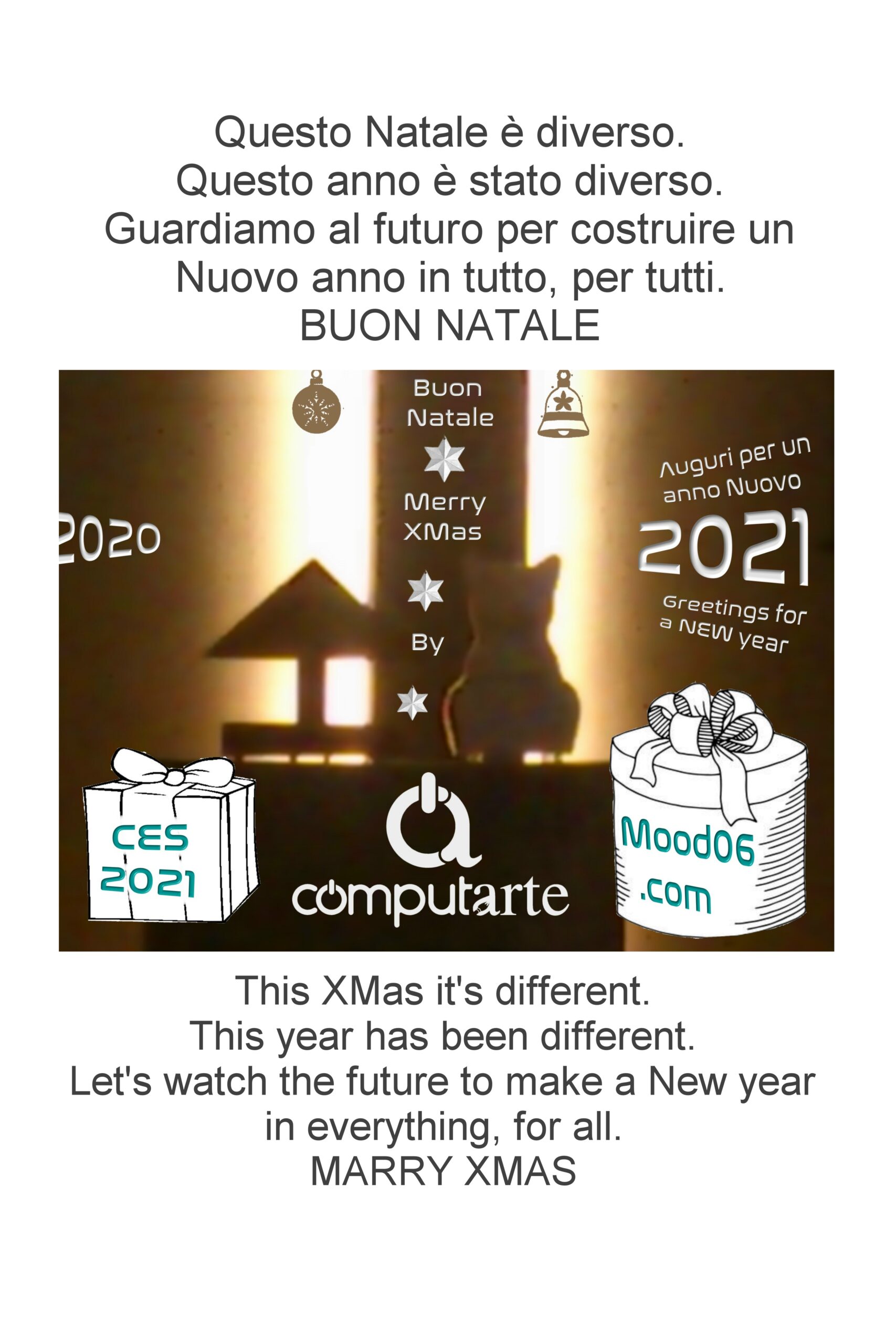 ComputArte 2020: Buon Natale – メリークリスマス